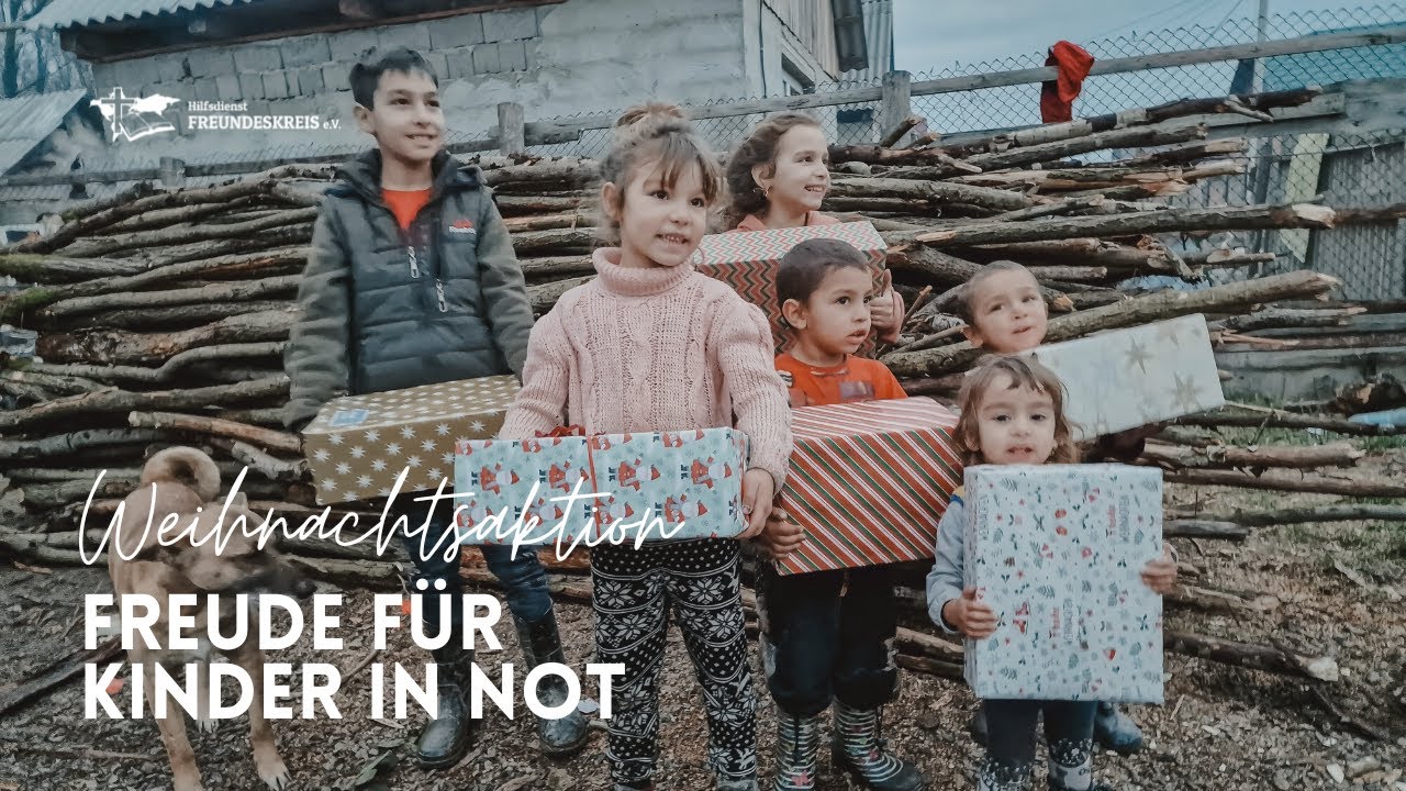 WEIHNACHTSAKTION 2022 | Freude für Kinder in Not