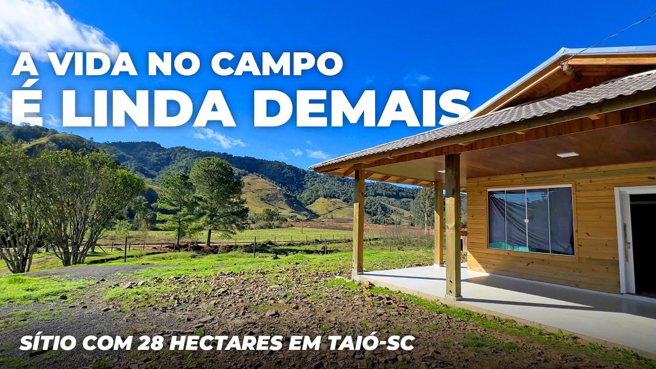 SÍTIO COM 28 HECTARES EM TAIÓ-SC