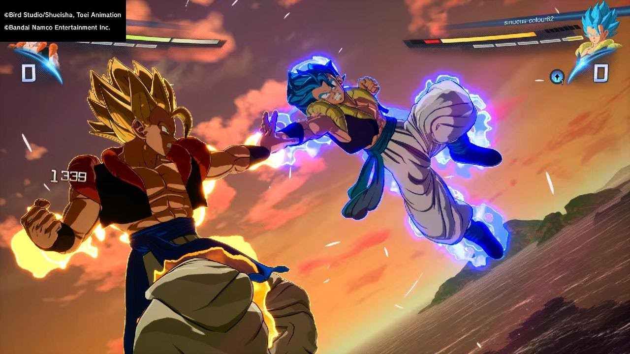 Gogeta vs Gogeta XVIII