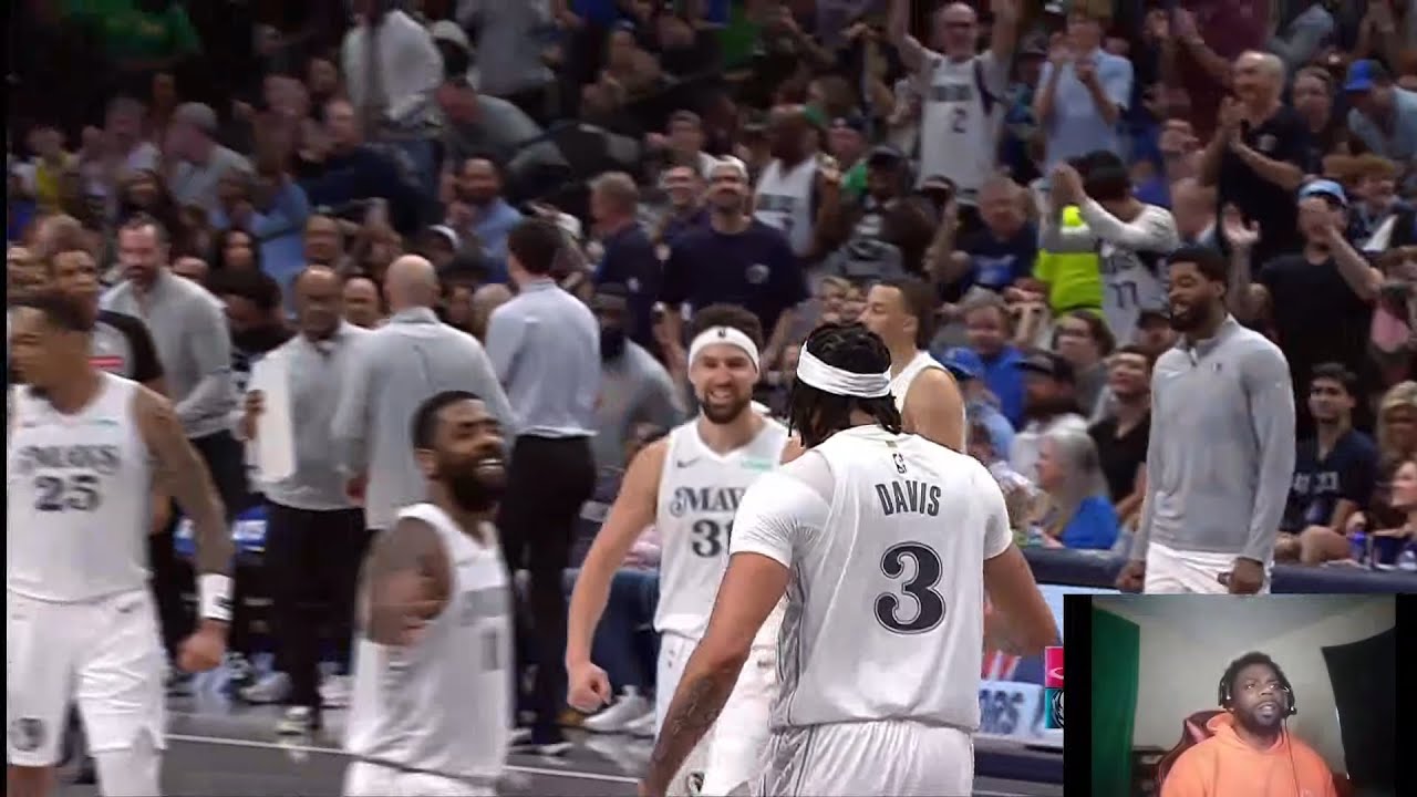 Mavs vs Rockets Anthony Davis Debut!