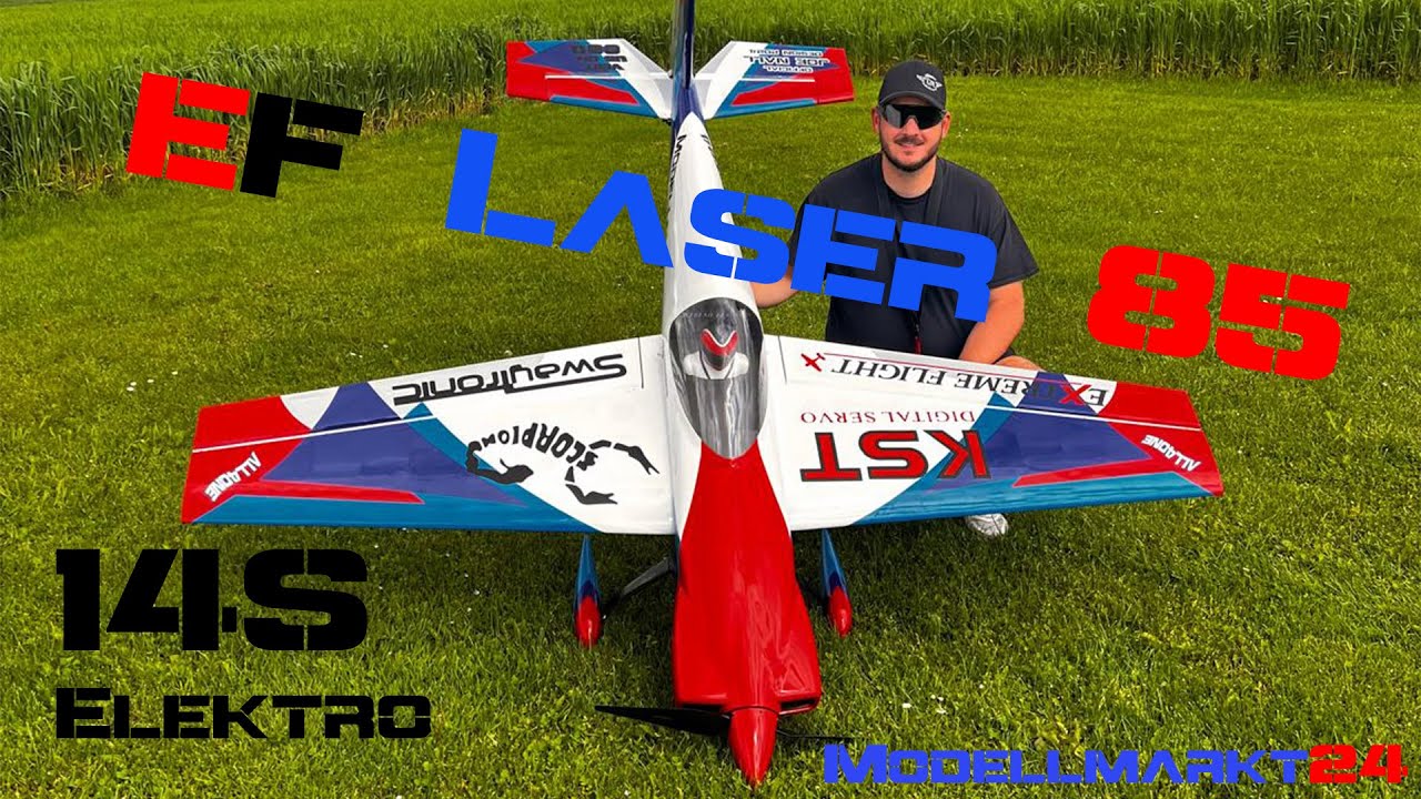 Extremeflight-RC Laser 85 Elektro Vorstellung | Dominique W&uuml;thrich | modellmarkt24