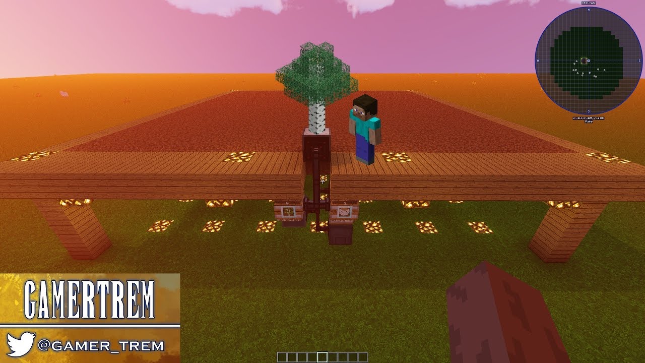 Tree Farm in FTB Revelation 1.12.2 to Generate Power with Coal