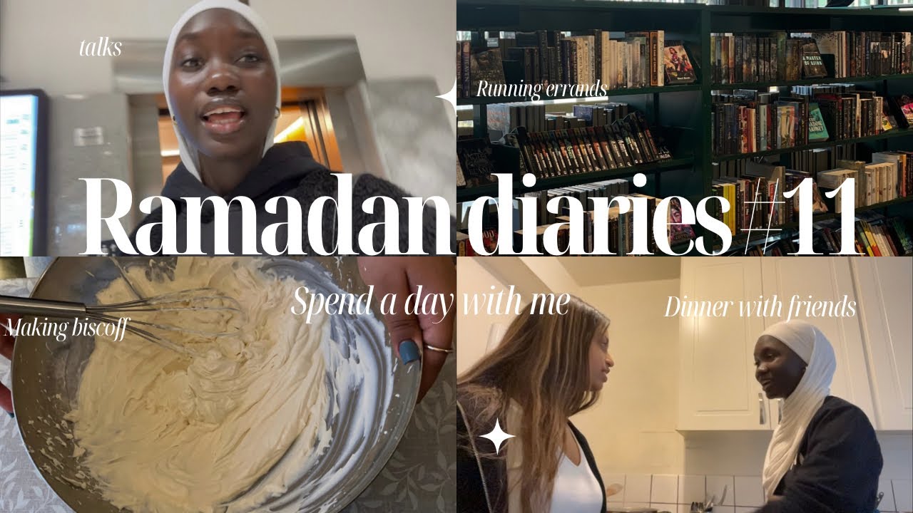 Ramadan diaries #11 | attempt to make biscoff with me and and spend the day with me and milen