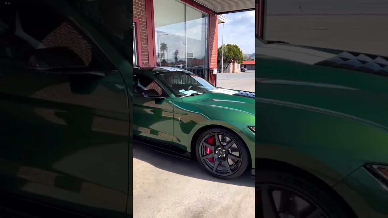Eruption Green Shelby GT500 Sold! 🐍