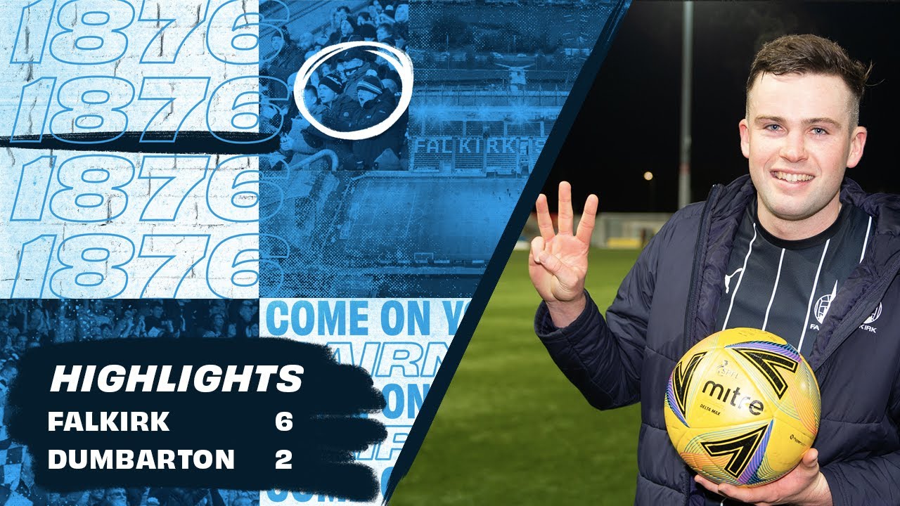 Falkirk 6 2 Dumbarton  | Highlights