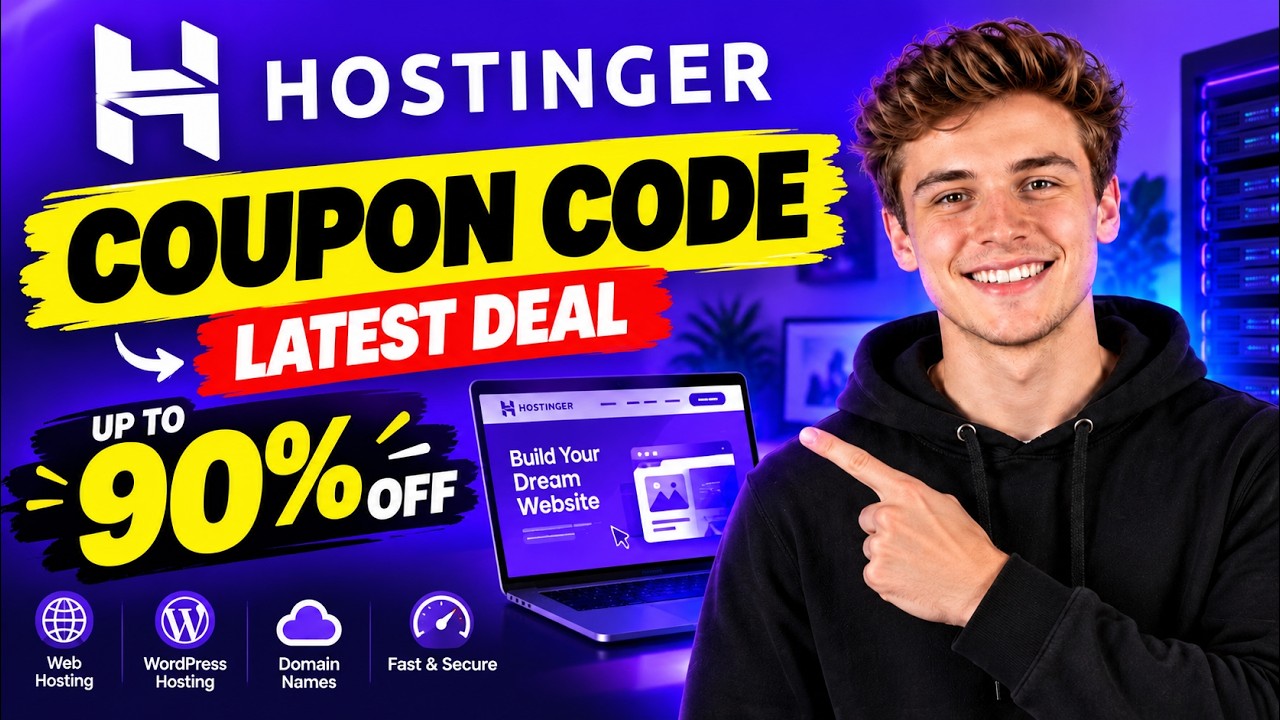 Промокод Hostinger 2026 🔥 Получите актуальное предложение и дополнительную скидку!