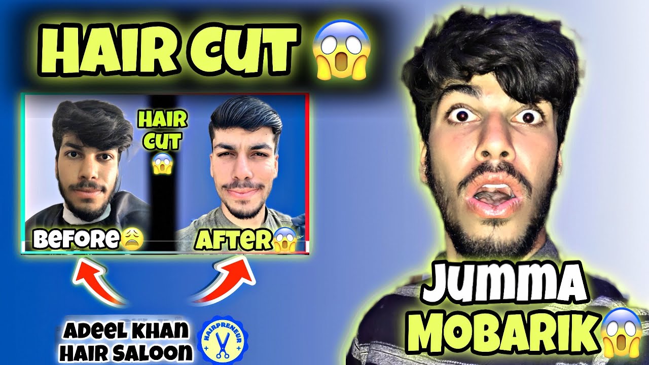Aj hair cutting karwa hi li😱🙀 barbar ne kamal kr diya😱 haircut vlog😋