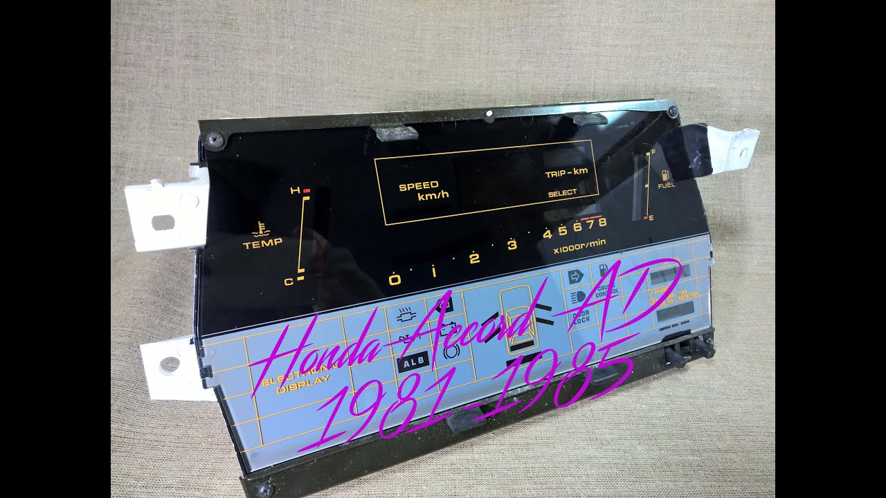 [SOLD] Honda accord AD digital  instrument cluster speedometer gauge