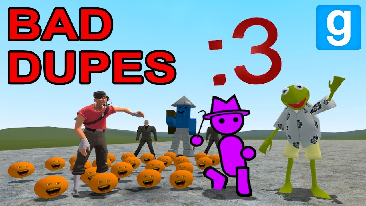 Мы с сестрой порождаем самых ужасных двойников! — Garry's mod Sandbox