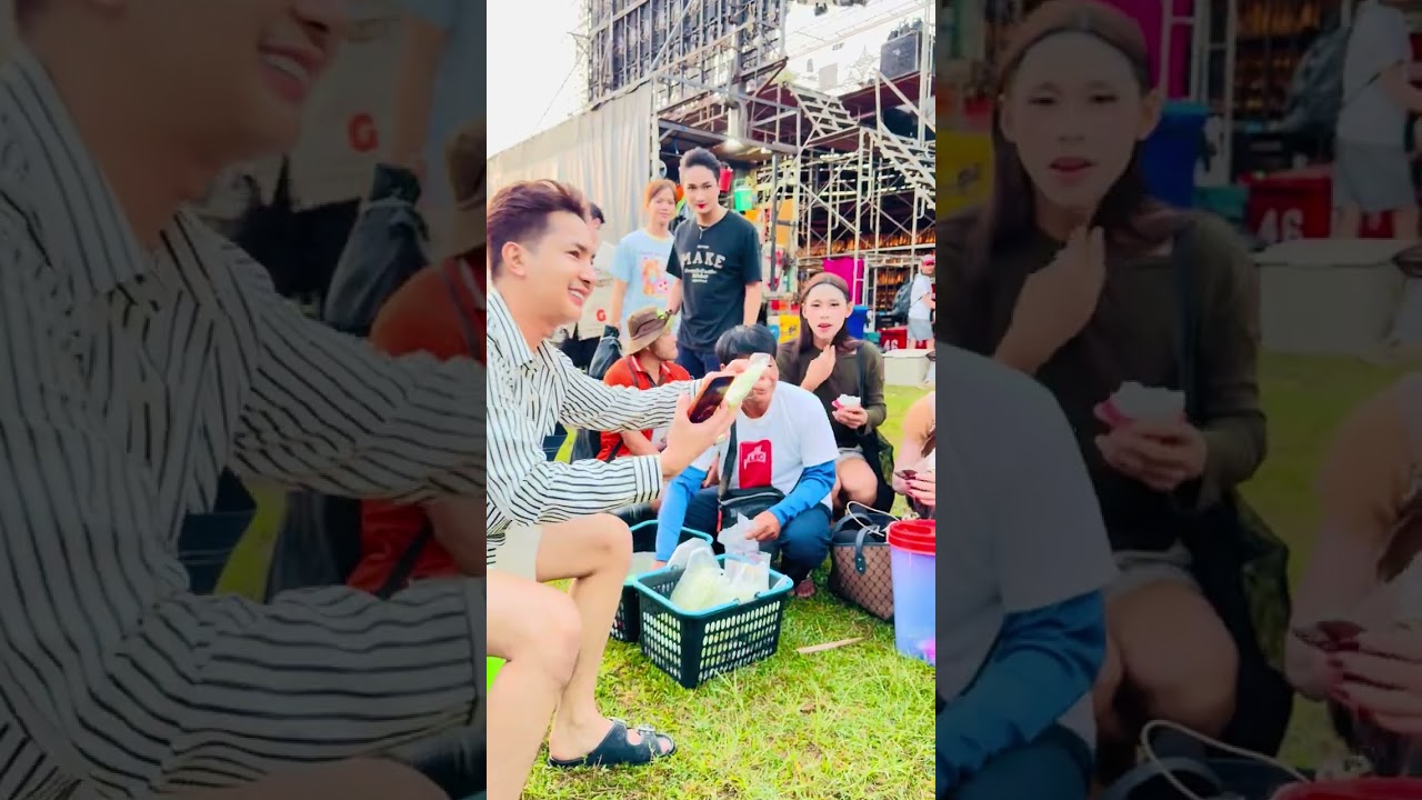 อุดหนุนพ่อค้าข้าวเม่า แจกลูกๆ #บอยศิริชัย 