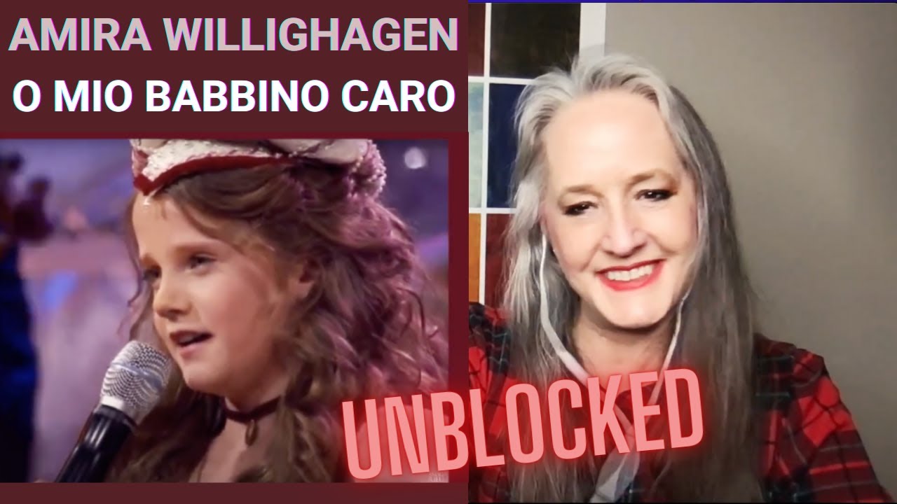 Voice Teacher Reaction to André Rieu & Amira - O Mio Babbino Caro