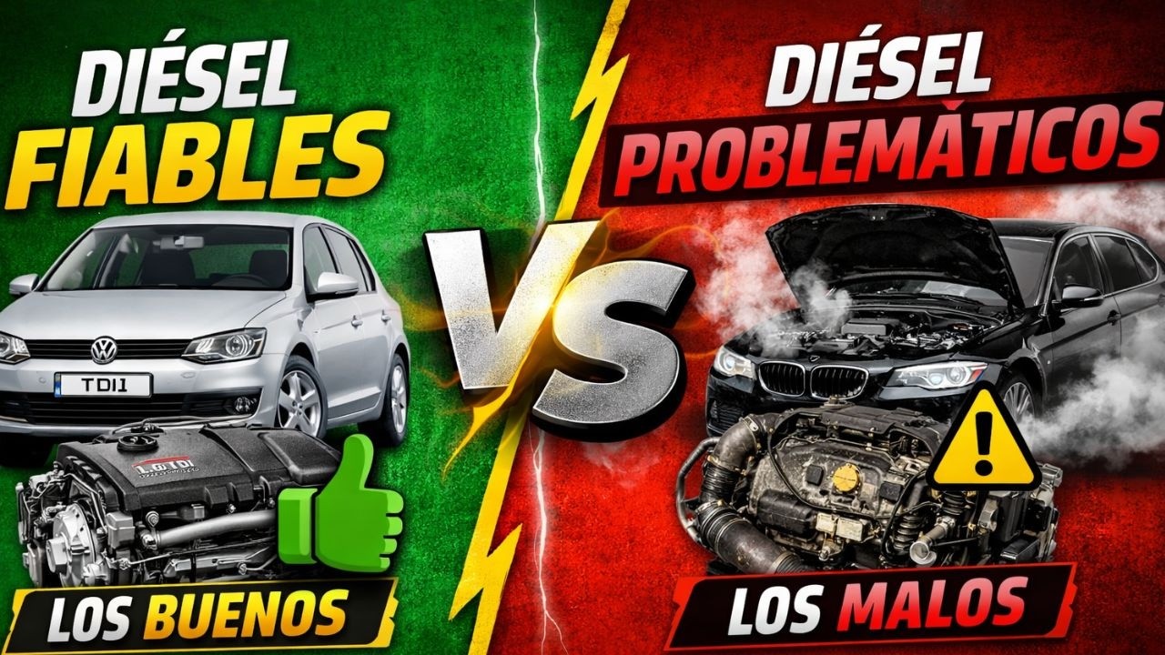 Diésel FIABLES vs PROBLEMÁTICOS: los motores que envejecieron bien 🔥🚗