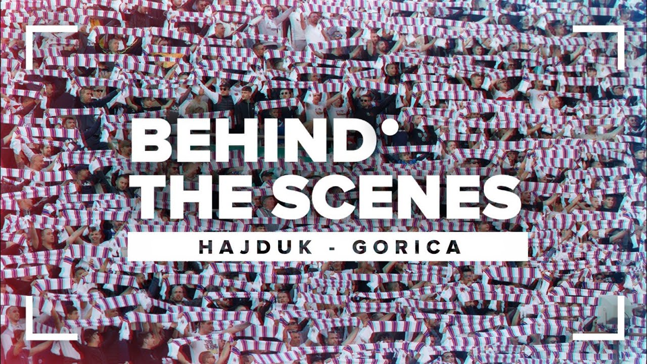🎥 Behind the scenes: Hajduk 1:0 Gorica