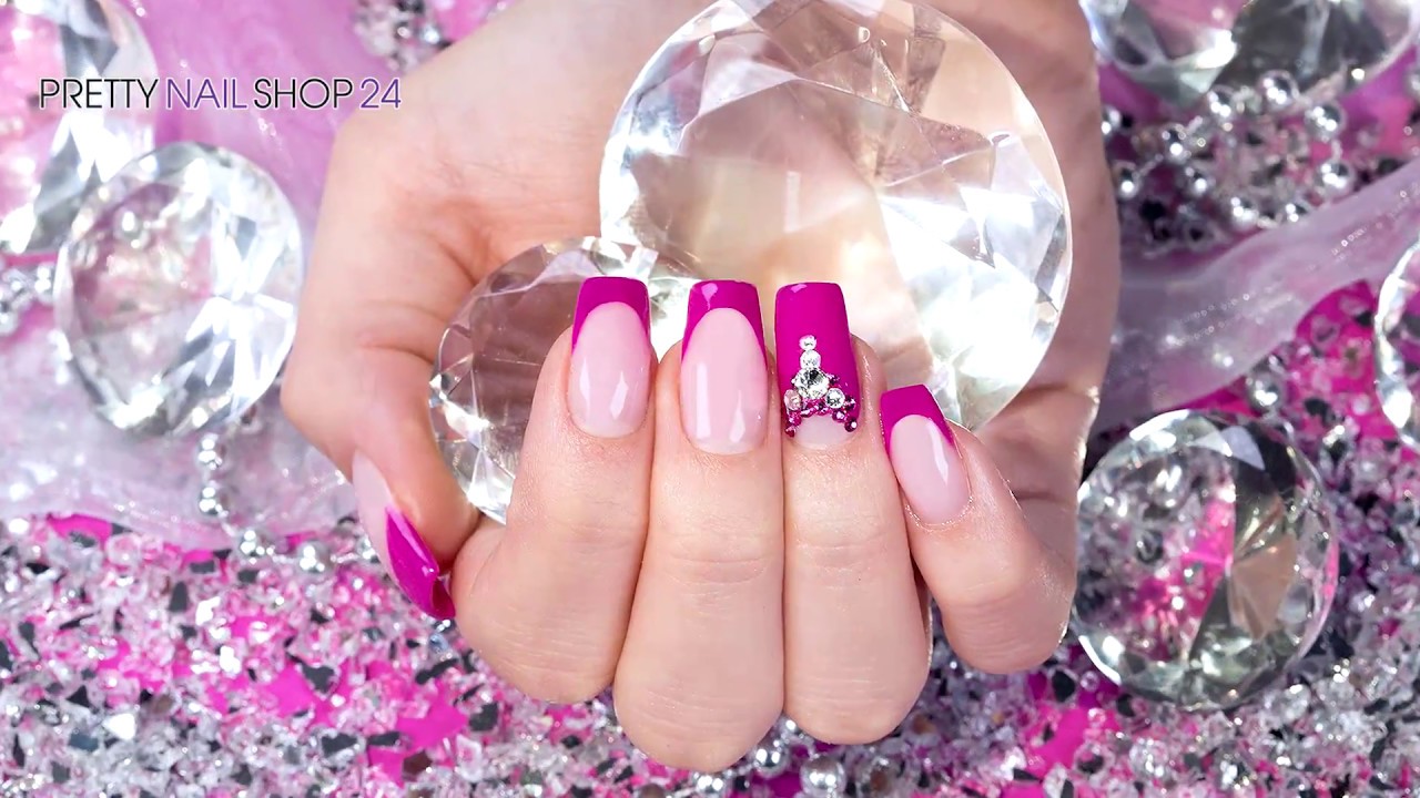 TrendStyle Nailart „dark pink