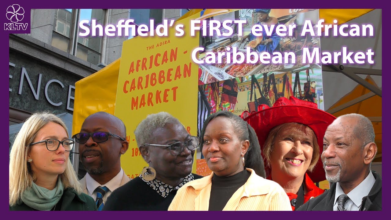 Visiting Sheffield's FIRST ever African Caribbean Market | African Descendants Forum