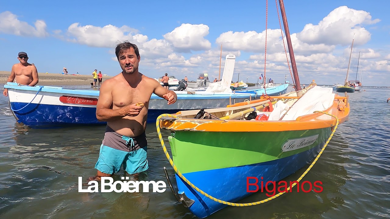 BIGANOS - Concours  des Interviews des Pinasseyres  - Bassin d'Arcachon Ep 3 Pinasses &agrave; voile