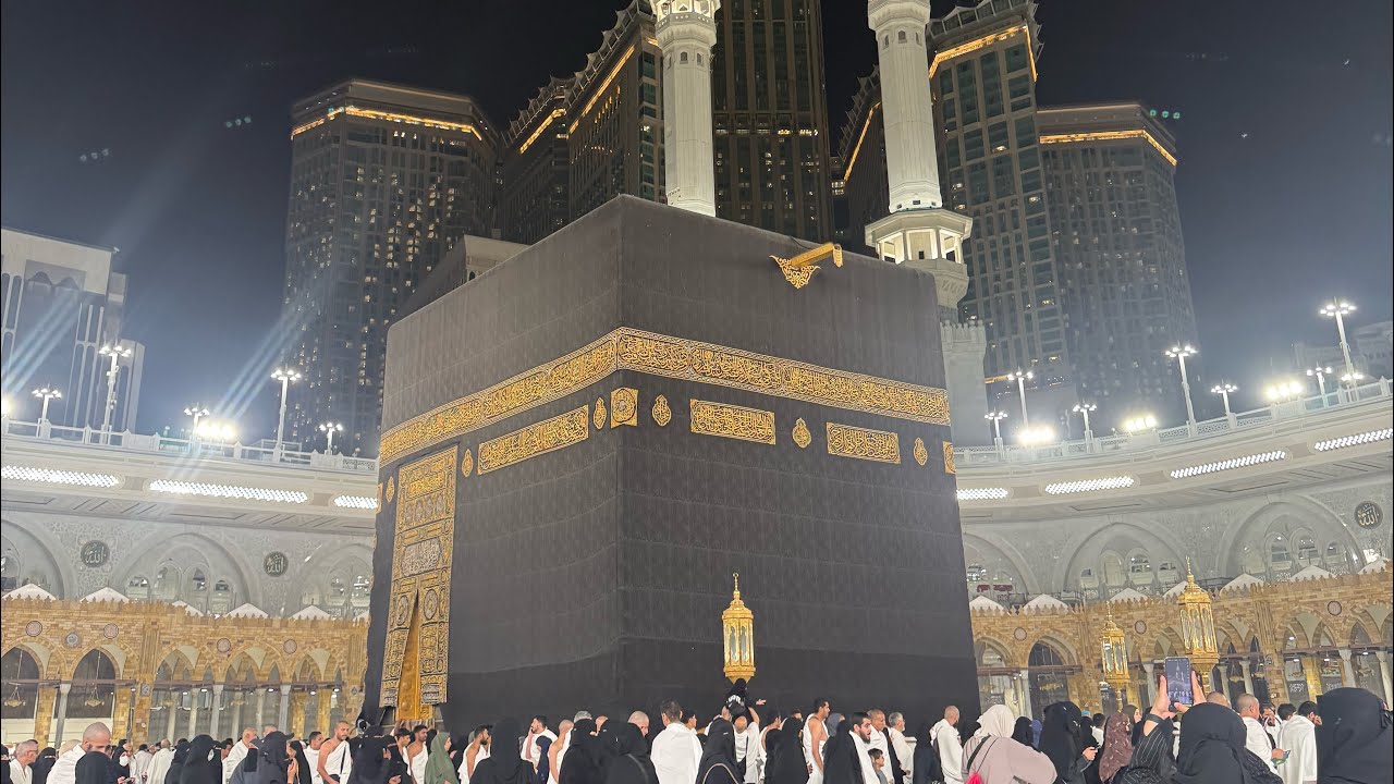 Hac öncesi Kabe-i muazzama