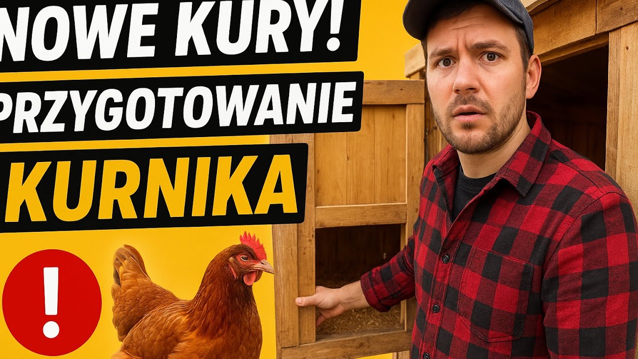 Przygotowuję kurnik na NOWE KURY! 🔥 Zobacz co MUSISZ zrobić przed wprowadzeniem stada