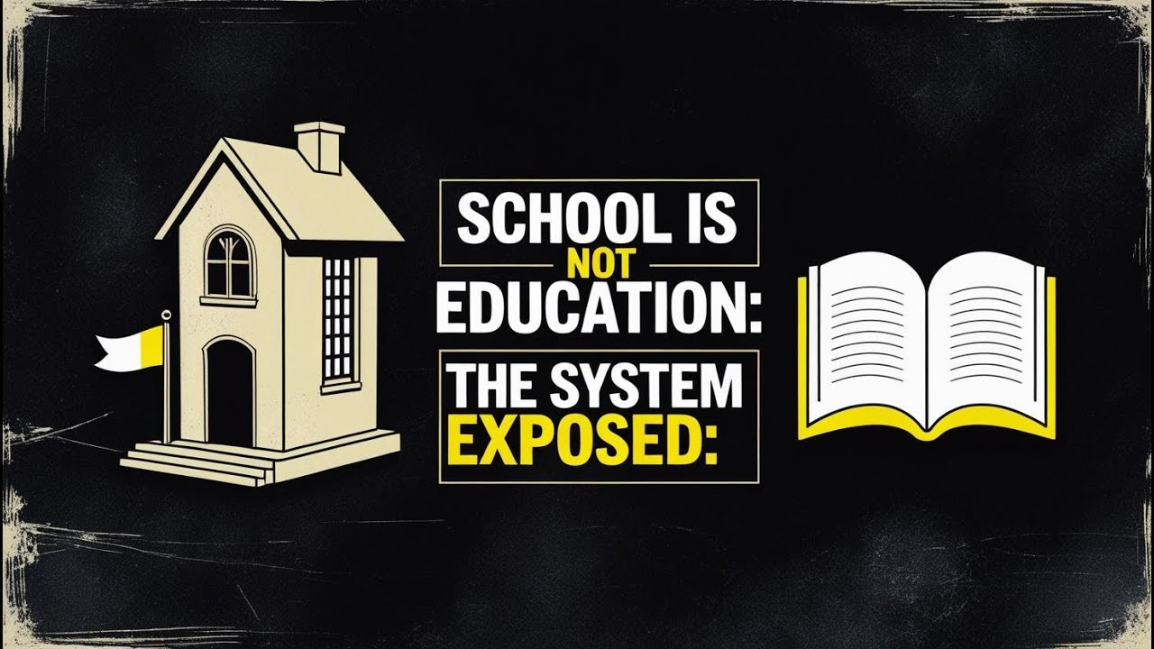 School Is Not Education: The System Exposed
