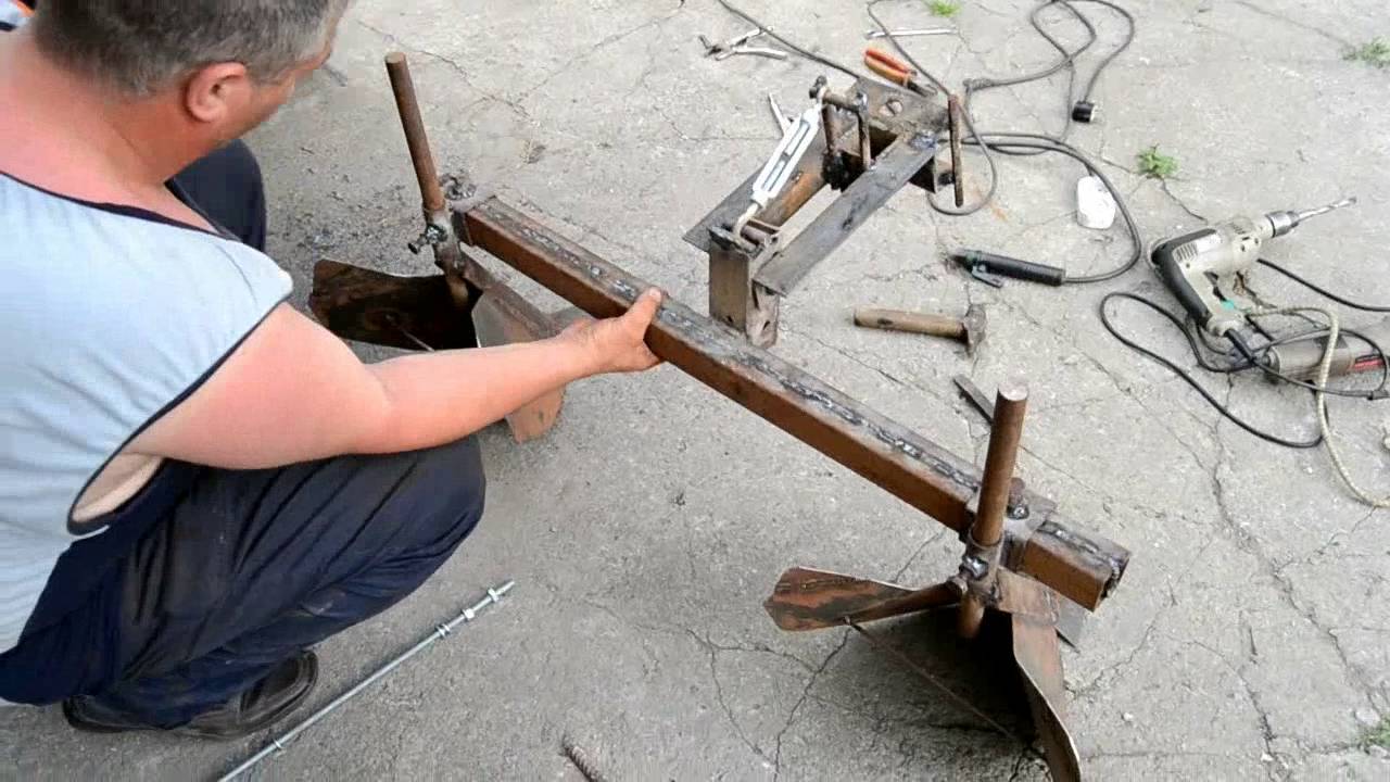 окучники своими руками к мини трактору из мотоблока