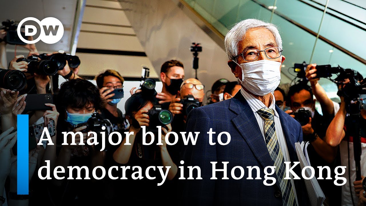 Prominent Hong Kong democracy activists convicted over protest | DW News
