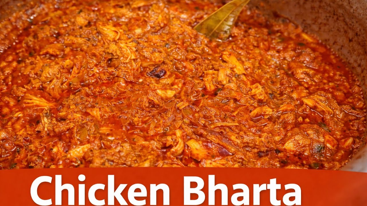 Chicken Bharta Recipe | Dhaba Style Chicken Bharta | Easy Chicken Recipe | Deepika Vlogs