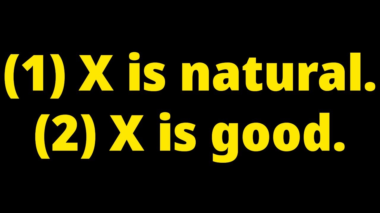 The naturalistic fallacy [#4.1 How to argue]
