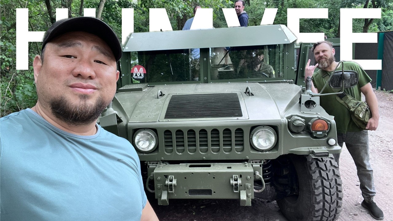 Driving Military Vehicles in Ukraine. 🇺🇸 🇺🇦