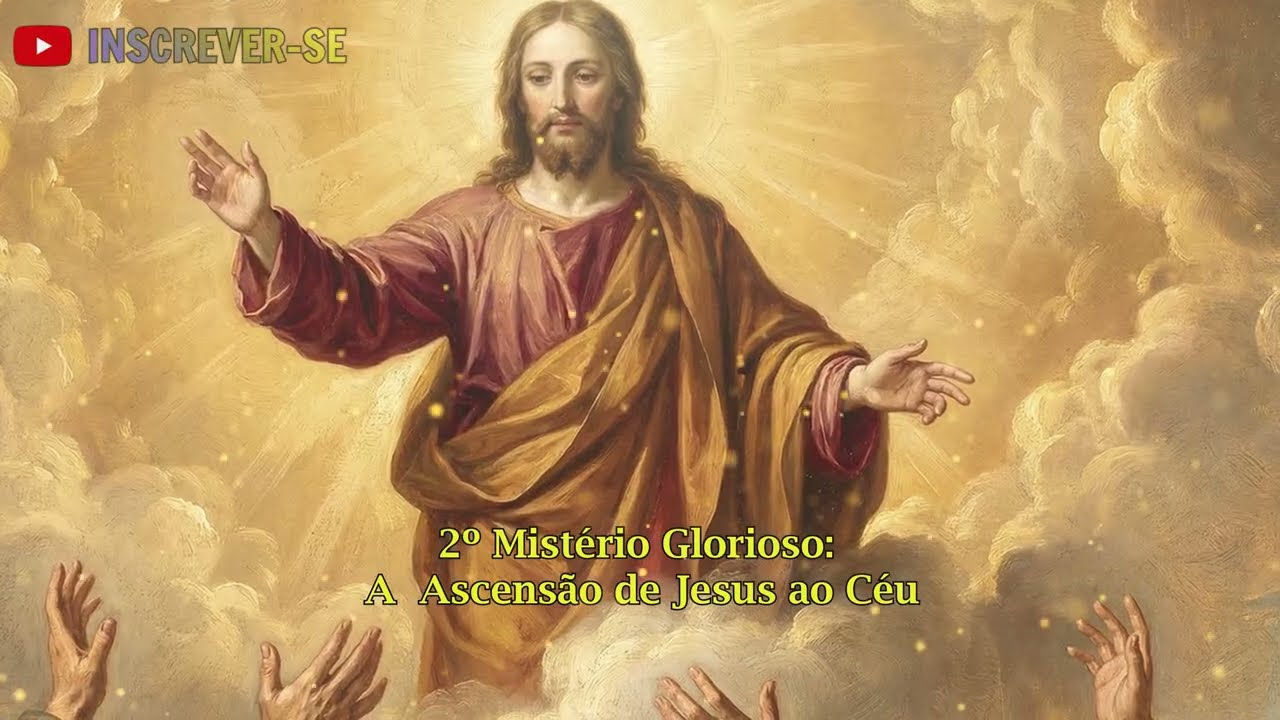TERÇO DE HOJE - 15/03/2026 - DOMINGO: MISTÉRIOS GLORIOSOS - 18 HORAS