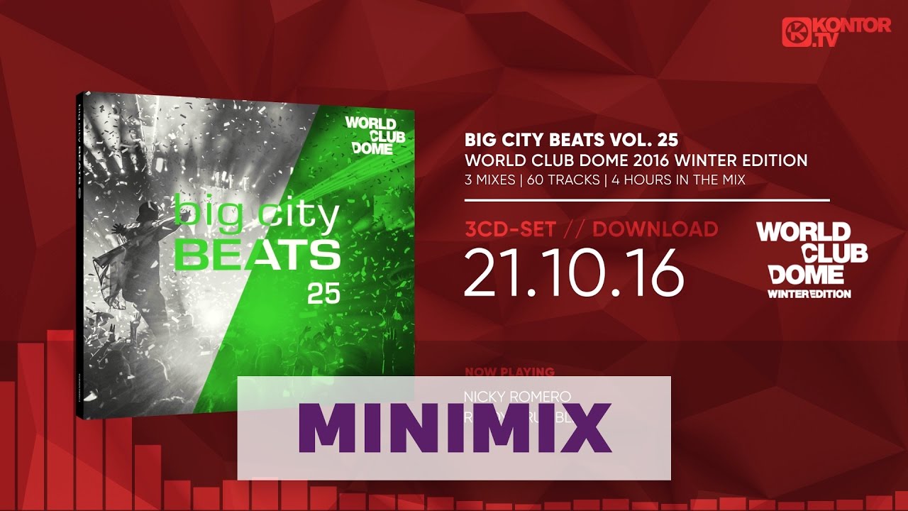 Big City Beats Vol. 25 - World Club Dome 2016 Winter Edition (Official Minimix HD)