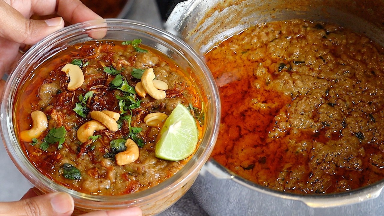 రంజాన్ స్పెషల్ పిస్తా హౌస్ వెజ్ హలీం రెసిపీ😋 Ramzan Special Recipes👌 Veg Haleem Recipe In Telugu👍 