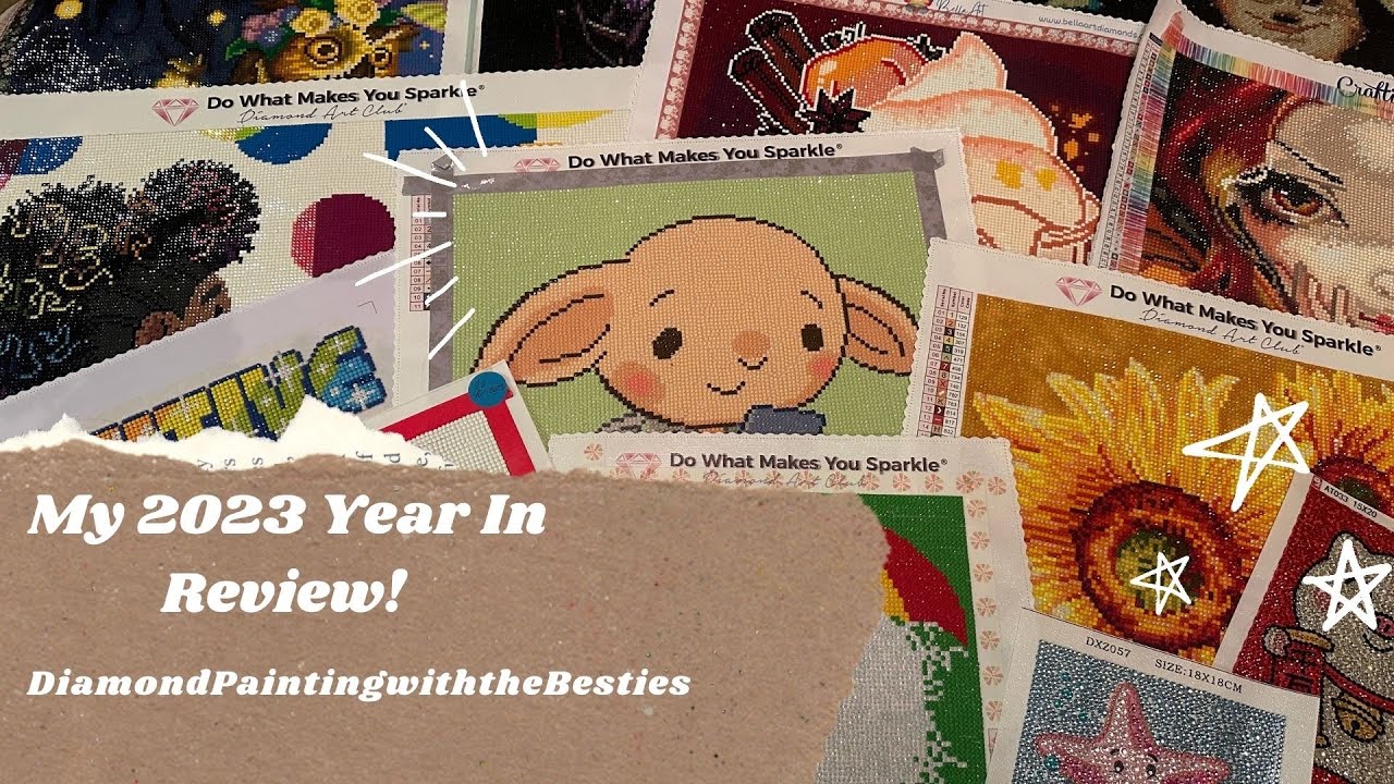 My 2023 Diamond Painting Year In Review!