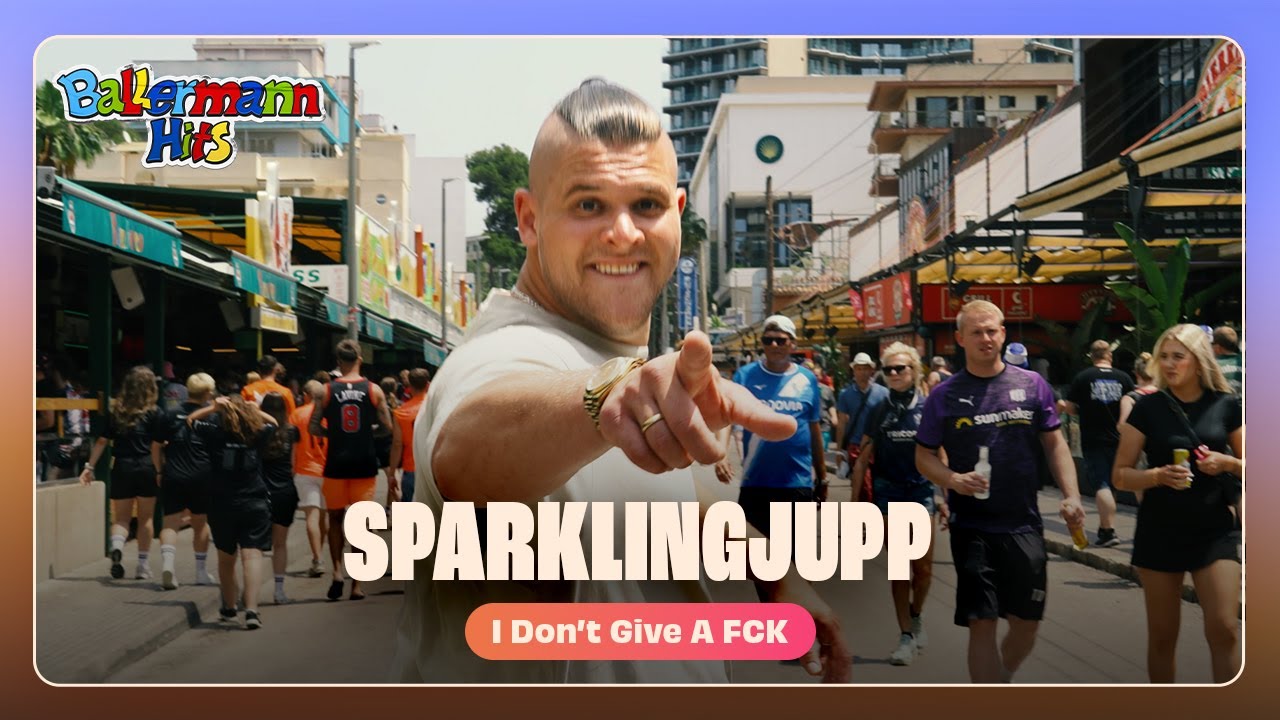 Sparklingjupp - I don't give a f*ck (Offizielles Musikvideo)