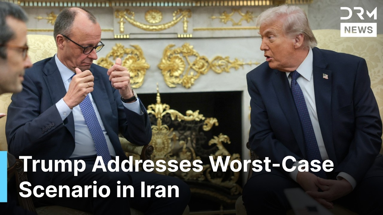 “We Have Them Beaten Militarily” – Trump on Iran Worst-Case Scenario | DRM News | AC1F