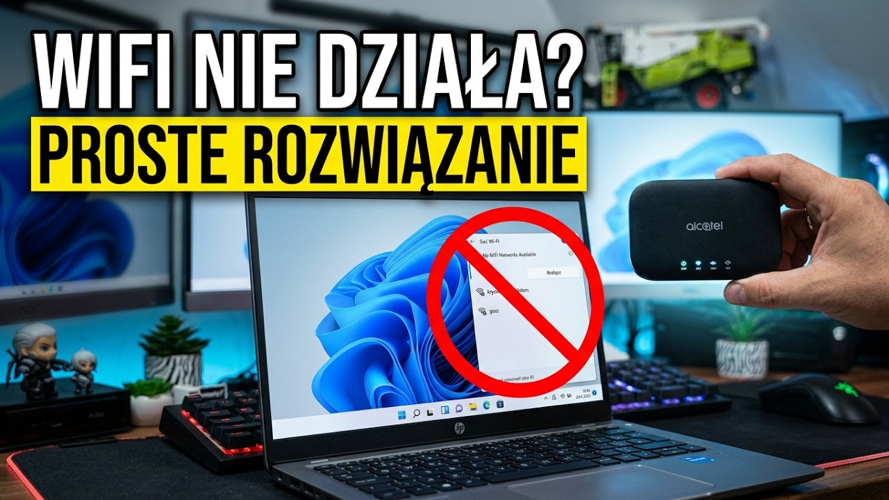 Brak sieci WiFi na liście w Windows 11 - Rozwiązane problemu z INFORMATYK-IT
