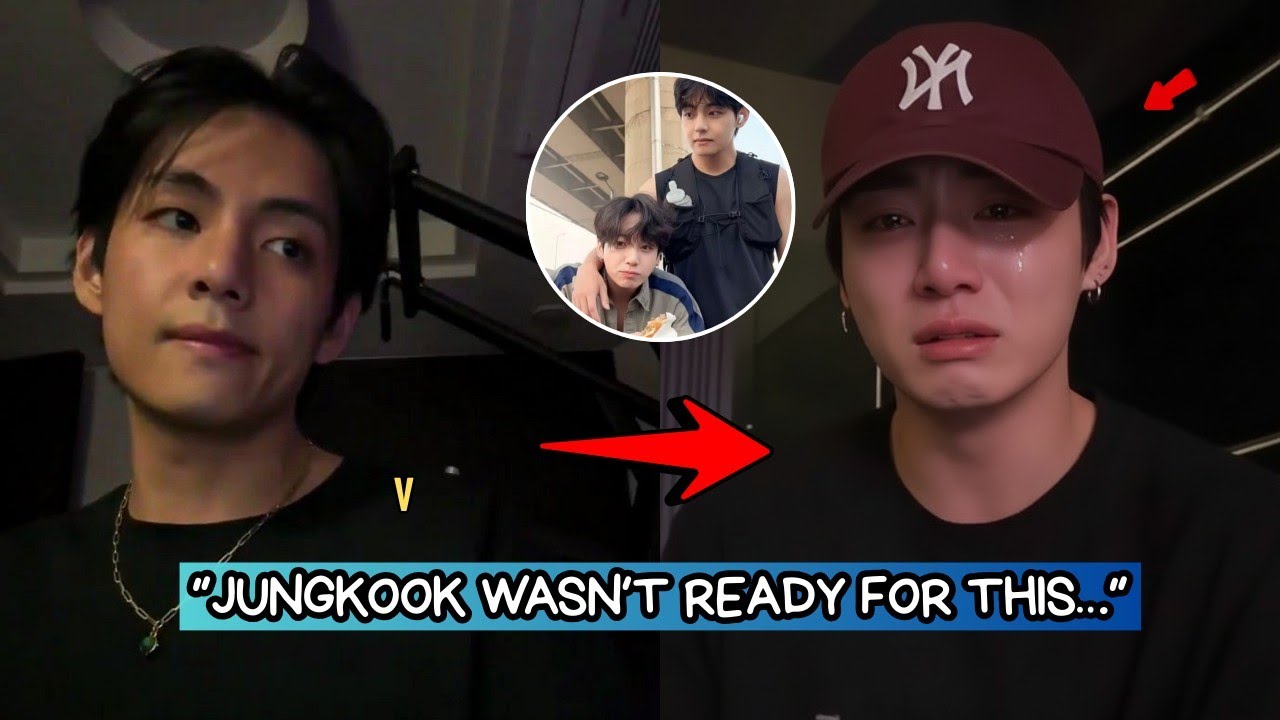 Jungkook’s Emotional Breakdown Linked to Taehyung’s Private Message — What Was Really Said?