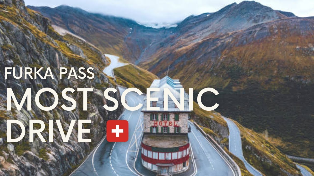 Furka Pass Scenic Drive Switzerland 4K 🇨🇭