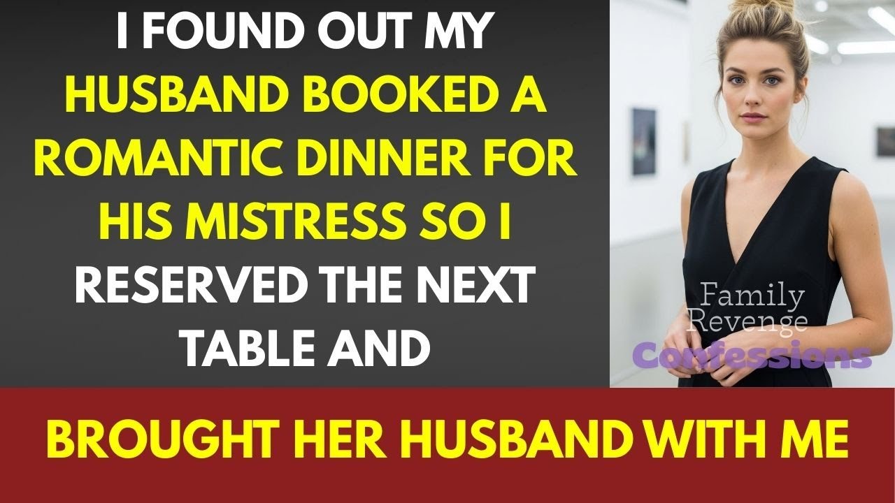 I Reserved The Table Next To My Husband’s Affair Dinner—And Brought Her Husband With Me