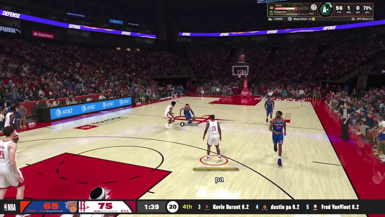 Played a game MBA. 2K 26.