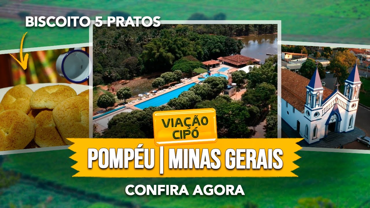 As CURIOSIDADES e SEGREDOS da linda cidade de Pompéu! | A Viação Cipó te conta tudo!
