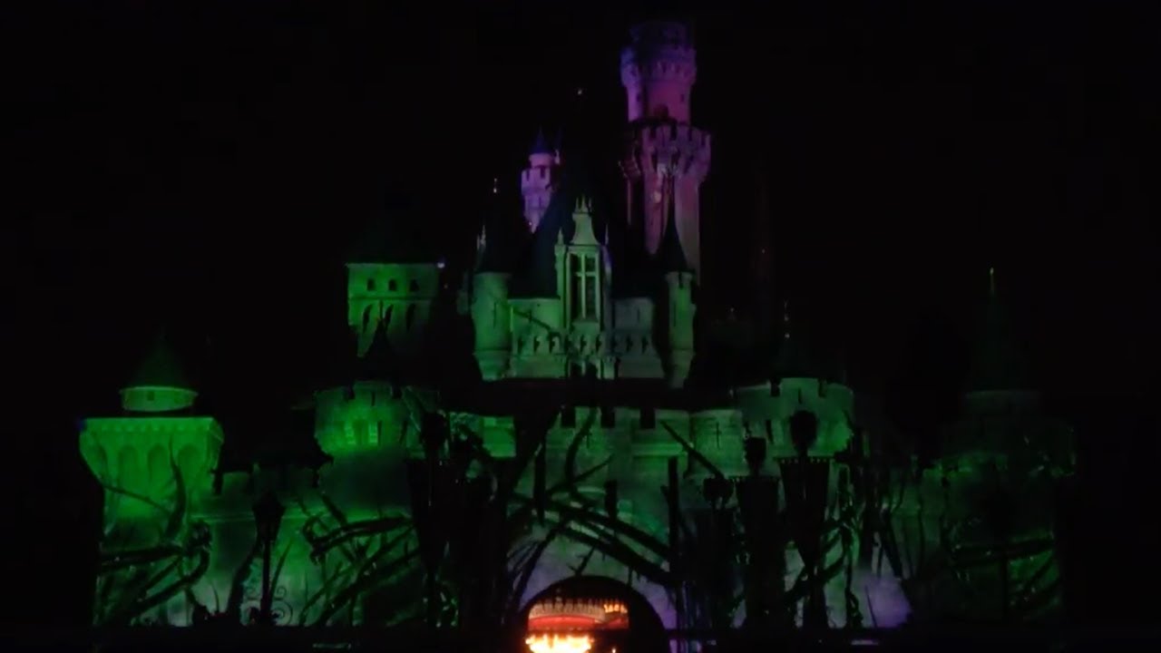 Villains Night Out! Chapter 2. Castle Projection｜2017｜迪士尼惡人大出巡2.0城堡投影｜Hong Kong Disneyland｜香港迪士尼樂園