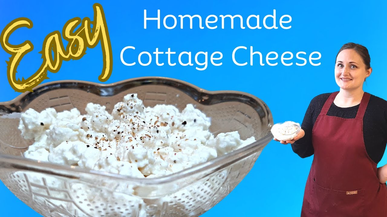 SO EASY! Homemade Cottage Cheese - 1940's Searchlight Recipe