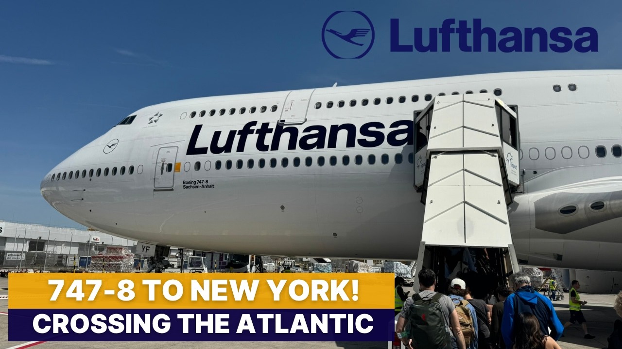 Flying Lufthansa's Boeing 747-8 in Economy I Frankfurt to Newark (EWR) I Trip Report