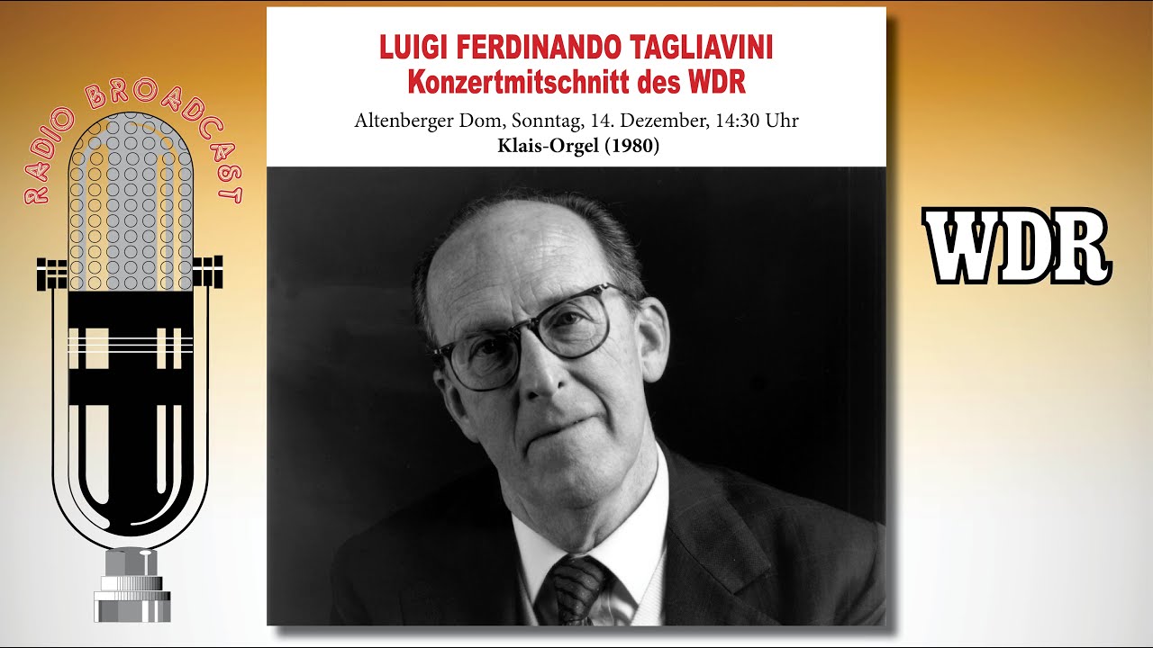 Luigi Ferdinando Tagliavini (Bologna) spielt an der Klais-Orgel im Altenberger Dom