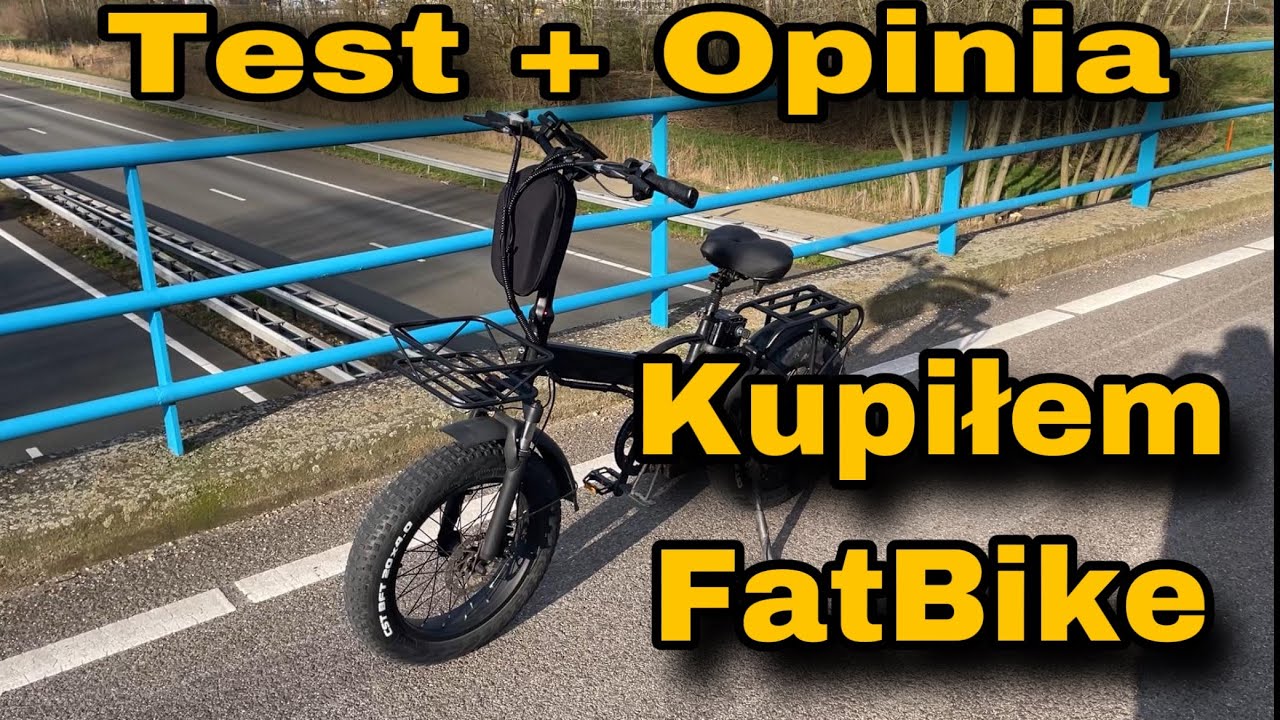 Kupiłem FatBike / Test + Opinia / Holland Vlog#98