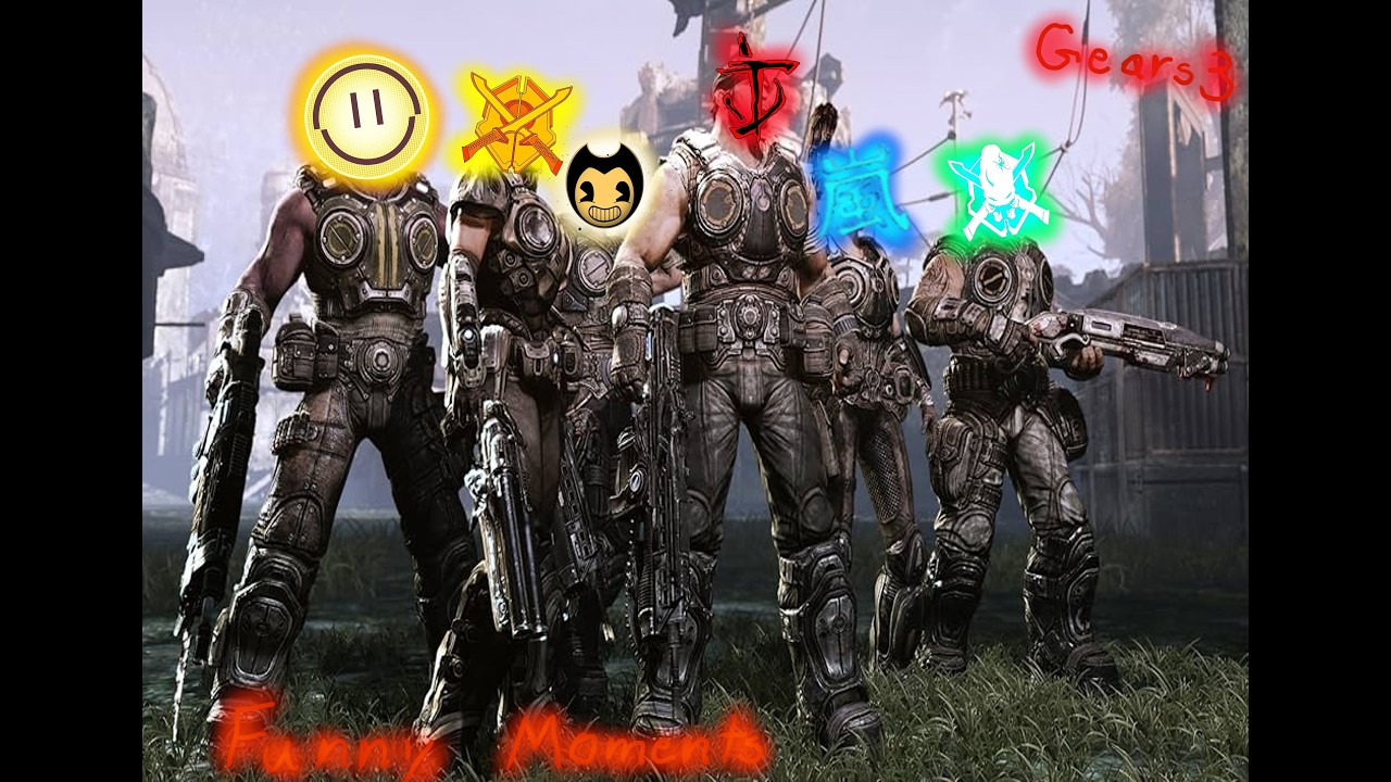 Gears of War 3 the last video funny moments