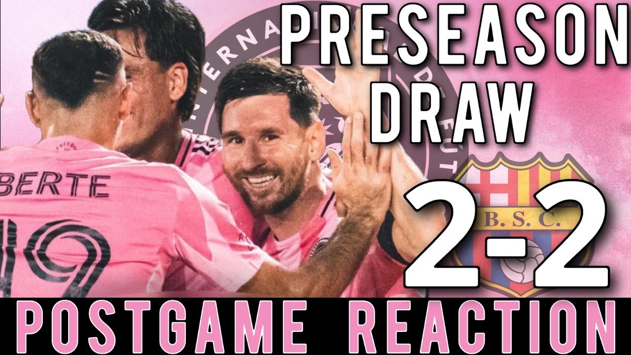 Inter Miami vs Barcelona: Postgame Reaction