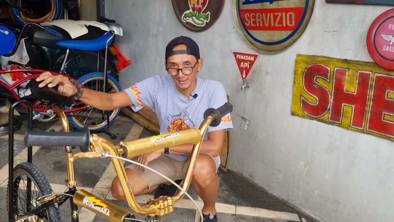 BMX Jadul Eps. 05 - BMX Kuwahara Laser Light '83 || Anton BMX #bmx @budayagowes