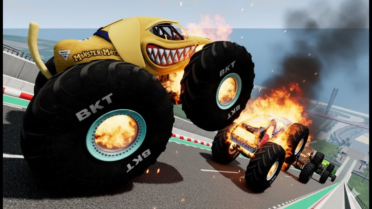 LIVE 0107 | Random Car - Epic Car Jumps & Crashes - BeamNG.Drive