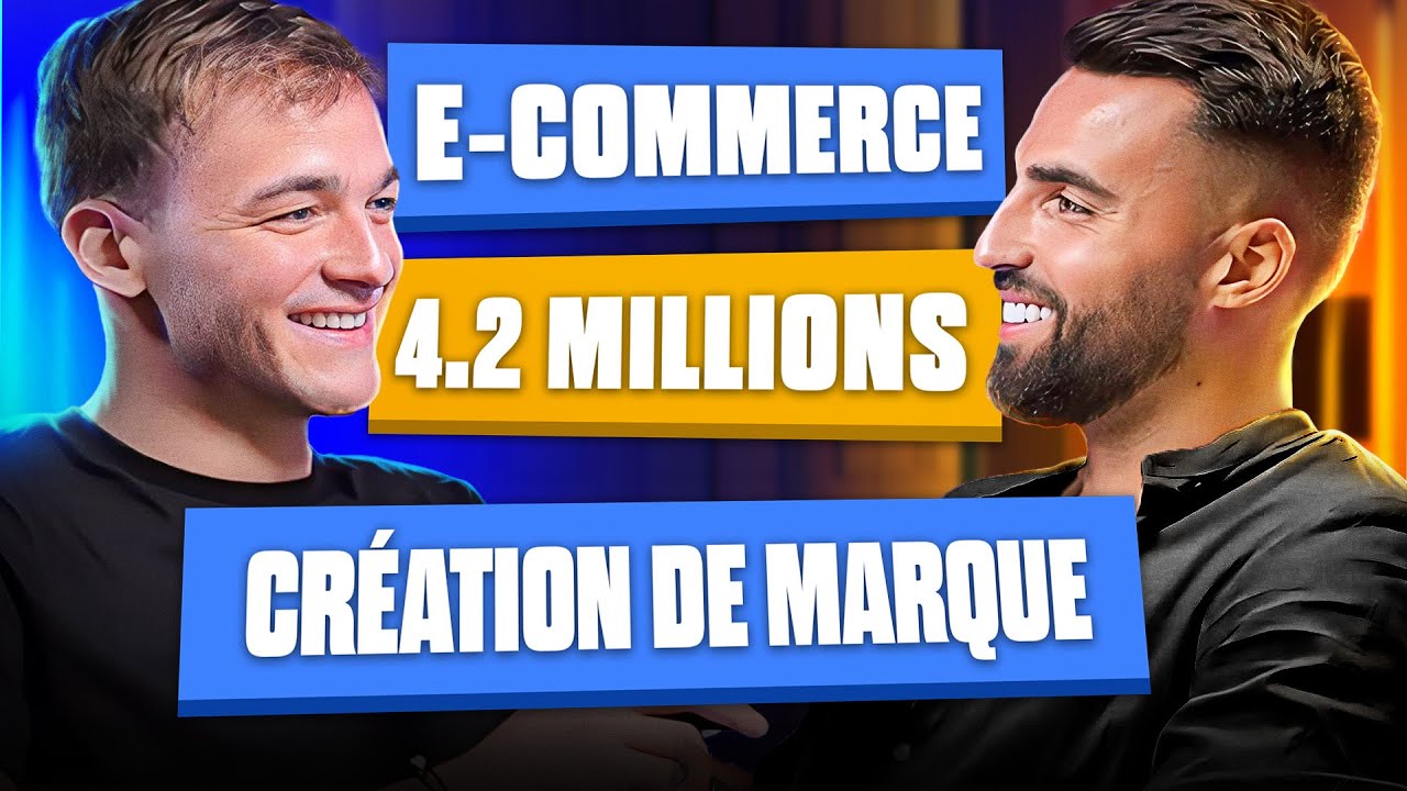 +4,2 Millions d'Euros Avec Sa Marque E-commerce : L'Incroyable Histoire d'Amélien ! | Podcast #2